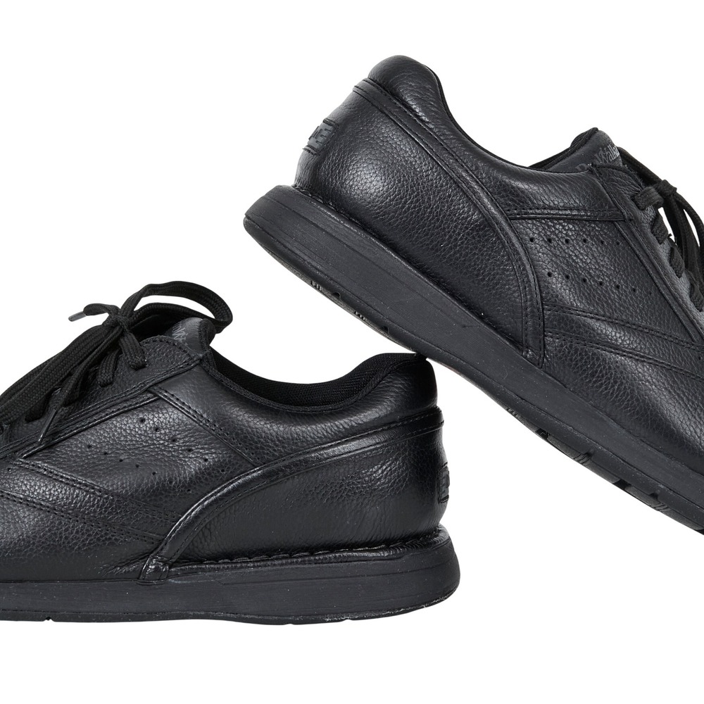 Rockport ProWalker Walking Shoes Men 10 Black Leather C19230 Sneakers
